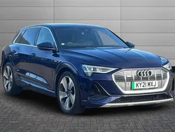 Blue Used 2021 Audi e-tron S-Line SUV | £28,450 (Expensive)