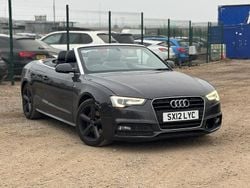 Grey Used 2012 Audi A5 Cabriolet S-Line Cabriolet | £3,990 (Good price)