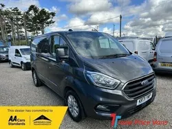 Grey Used 2021 Ford Transit Custom Limited Van | £19,995 (Good price)