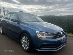 Blue Used 2015 VW Jetta SE Sedan | £7,450 (Fair price)