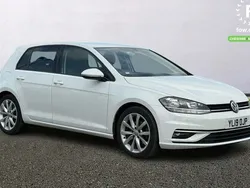 White Used 2019 VW Golf VII GT Hatchback | £12,899 (Fair price)