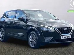 Black Used 2022 Nissan Qashqai Acenta Premium SUV | £19,399 (Fair price)