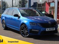 Blue Used 2019 Skoda Octavia vRS Estate | £16,995 (Fair price)