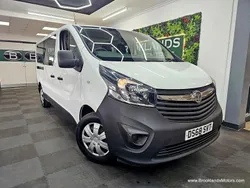 White Used 2018 Vauxhall Vivaro S Van | £15,485