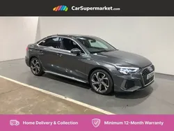Grey Used 2021 Audi A3 S-Line Sedan | £20,197 (Fair price)