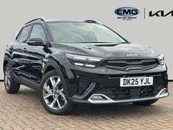 Midnight black Used 2025 Kia Stonic GT-Line S SUV | £20,195 (Fair price)