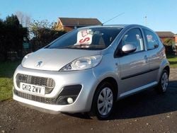 Silver Used 2012 Peugeot 107 Active Hatchback | £2,695 (Fair price)