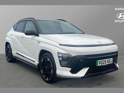 Serenity white Used 2025 Hyundai Kona N Line SUV | £28,309 (Expensive)