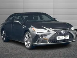 Graphite black Used 2021 Lexus ES300H Sport Line Sedan | £22,895 (Fair price)