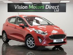 Red Used 2017 Ford Fiesta Zetec Hatchback | £5,985 (Fair price)