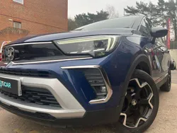 Blue Used 2022 Vauxhall Crossland Ultimate SUV | £12,899 (Fair price)