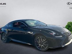 Black Used 2017 Lexus RC300h Sport Line Coupe | £17,379 (Fair price)