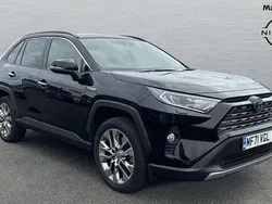 Black Used 2021 Toyota RAV4 Hybrid SUV | £28,618 (Fair price)
