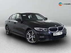 Black Used 2022 BMW 330e M Sport Sedan | £25,475 (Fair price)