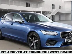 Blue Used 2017 Volvo S90 R-Design Pro Sedan | £12,495 (A bit pricey)