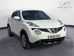White Used 2015 Nissan Juke Tekna SUV | £8,449 (Fair price)