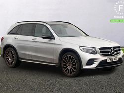 Silver Used 2018 Mercedes GLC250 AMG Line Premium Plus SUV | £20,899 (Fair price)