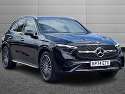 Black Used 2024 Mercedes GLC300e AMG Line Premium Plus SUV | £54,650 (Expensive)