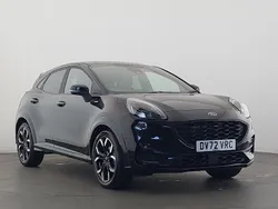 Black Used 2022 Ford Puma ST-Line X Hatchback | £19,298 (Fair price)