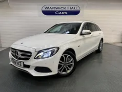 White Used 2018 Mercedes C350e Estate | £10,295 (Fair price)