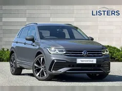 Dolphin grey Used 2023 VW Tiguan R-line SUV | £28,900 (A bit pricey)