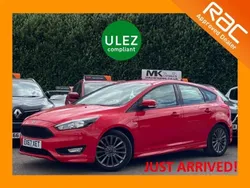 Race red Used 2017 Ford Focus ST-Line Hatchback | £6,995 (Good price)