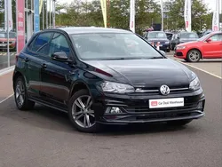 Black Used 2019 VW Polo R-line Hatchback | £12,799 (Fair price)
