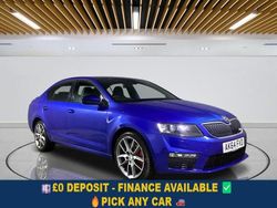 Blue Used 2014 Skoda Octavia vRS Hatchback | £7,649 (Fair price)