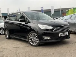 Black Used 2019 Ford Grand C-Max Titanium MPV | £11,750 (Expensive)