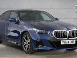Blue Used 2024 BMW 520 M Sport | £37,700 (Good price)