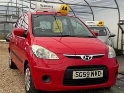Red Used 2009 Hyundai i10 Hatchback | £1,599 (Fair price)