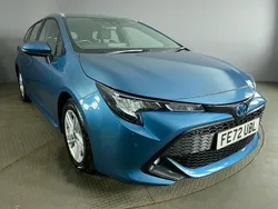 Blue Used 2022 Toyota Corolla Estate | £18,599 (Fair price)
