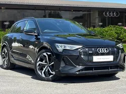Black Used 2021 Audi e-tron Black Edition SUV | £28,795 (Fair price)
