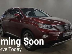 Red Used 2014 Lexus RX450h Luxury Line SUV | £15,950 (A bit pricey)