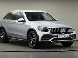 Silver Used 2022 Mercedes GLC43 AMG Premium Estate | £37,000 (Fair price)