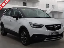 White Used 2020 Vauxhall Crossland X Elite SUV | £10,000 (Good price)
