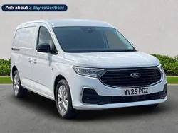White New 2025 Ford Transit Limited Van | £27,000 (A bit pricey)