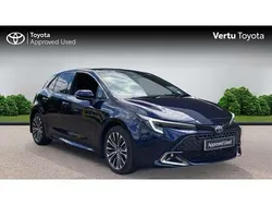 Blue Used 2023 Toyota Corolla Design Hatchback | £23,639 (Fair price)