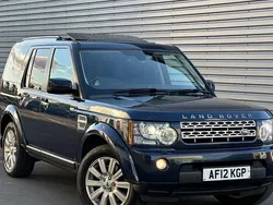 Blue Used 2012 Land Rover Discovery 4 HSE SUV | £8,995 (Fair price)