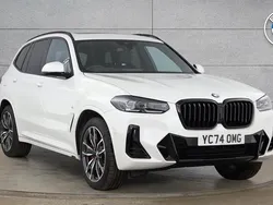 White Used 2024 BMW X3 M Sport SUV | £47,500 (Expensive)
