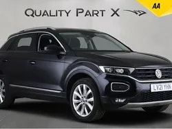 Black Used 2021 VW T-Roc SEL SUV | £17,780 (Good price)