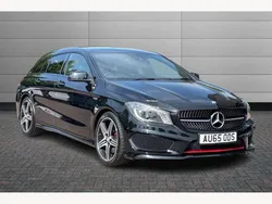 Cosmos black Used 2015 Mercedes CLA250 AMG Sedan | £14,895