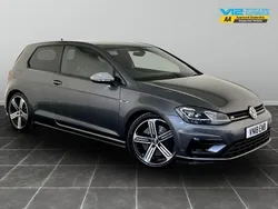 Grey Used 2018 VW Golf VII R Hatchback | £19,995 (Fair price)