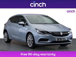 Silver Used 2018 Vauxhall Astra Hatchback | £8,399 (Fair price)