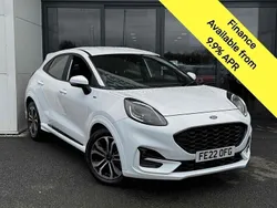 Frozen white (premium paint) Used 2022 Ford Puma ST-Line SUV | £10,795