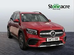 Red Used 2022 Mercedes GLB220 AMG Line Premium SUV | £30,490 (Fair price)