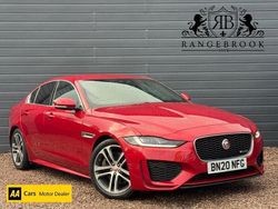 Red Used 2020 Jaguar XE R-Dynamic Sedan | £19,999 (A bit pricey)