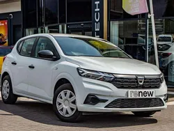 White Used 2022 Dacia Sandero Essentiel Hatchback | £9,395 (Fair price)