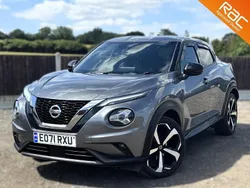 Grey Used 2021 Nissan Juke Tekna SUV | £13,249 (Fair price)