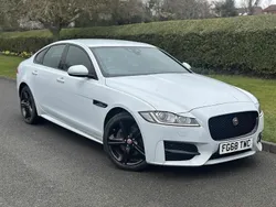 White Used 2018 Jaguar XF R-Sport Sedan | £11,990 (Fair price)